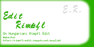 edit rimpfl business card